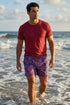 Pantaloneta de Baño Hombre Estampada - Estrellas Azules