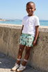 Pantaloneta de Baño Niño - Tortugas Menta