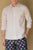 Camisa 100% Lino para Hombre - Arena Jaspe