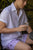 Camisa en Rayón para Hombre - Blanca