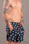 Pantaloneta de Baño Hombre Estampada - Flotadores Oscura