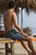 Pantaloneta de Baño Hombre Estampada - Surf Oscura