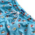 Pantaloneta de Baño Hombre Estampada - Flotadores Azul Claro